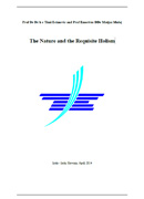 Cover of The Nature and the Requisite Holism (enlarge)